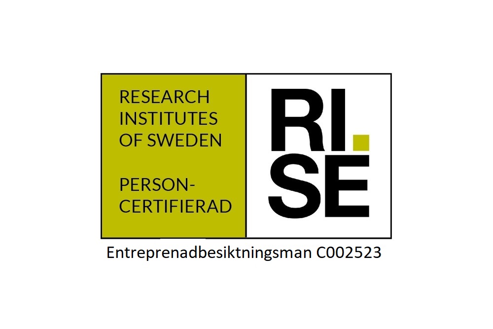Märke Rise entreprenadbesiktningsman